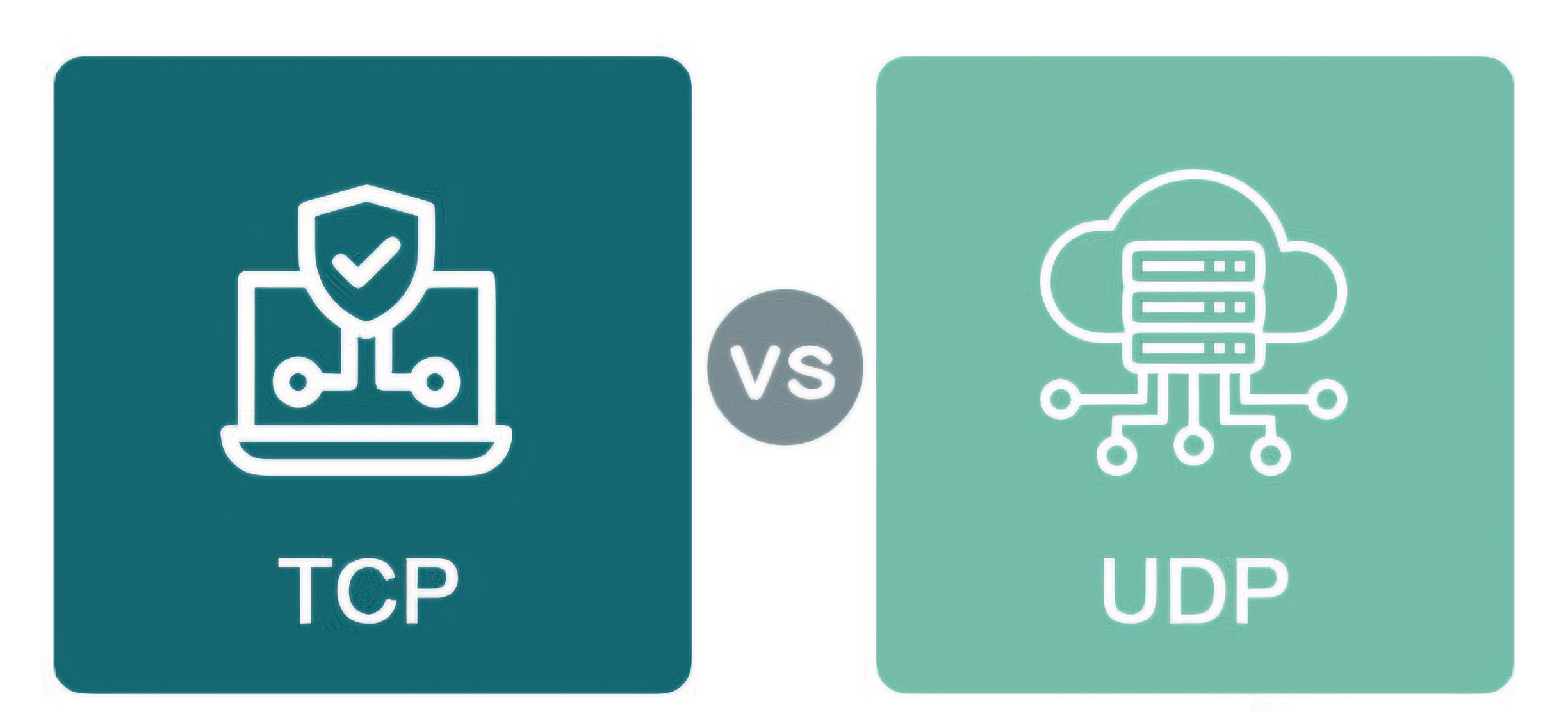 شرح الـ TCP vs UDP